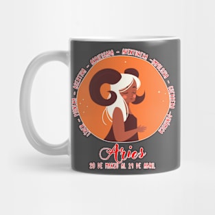 La chica Aries Mug